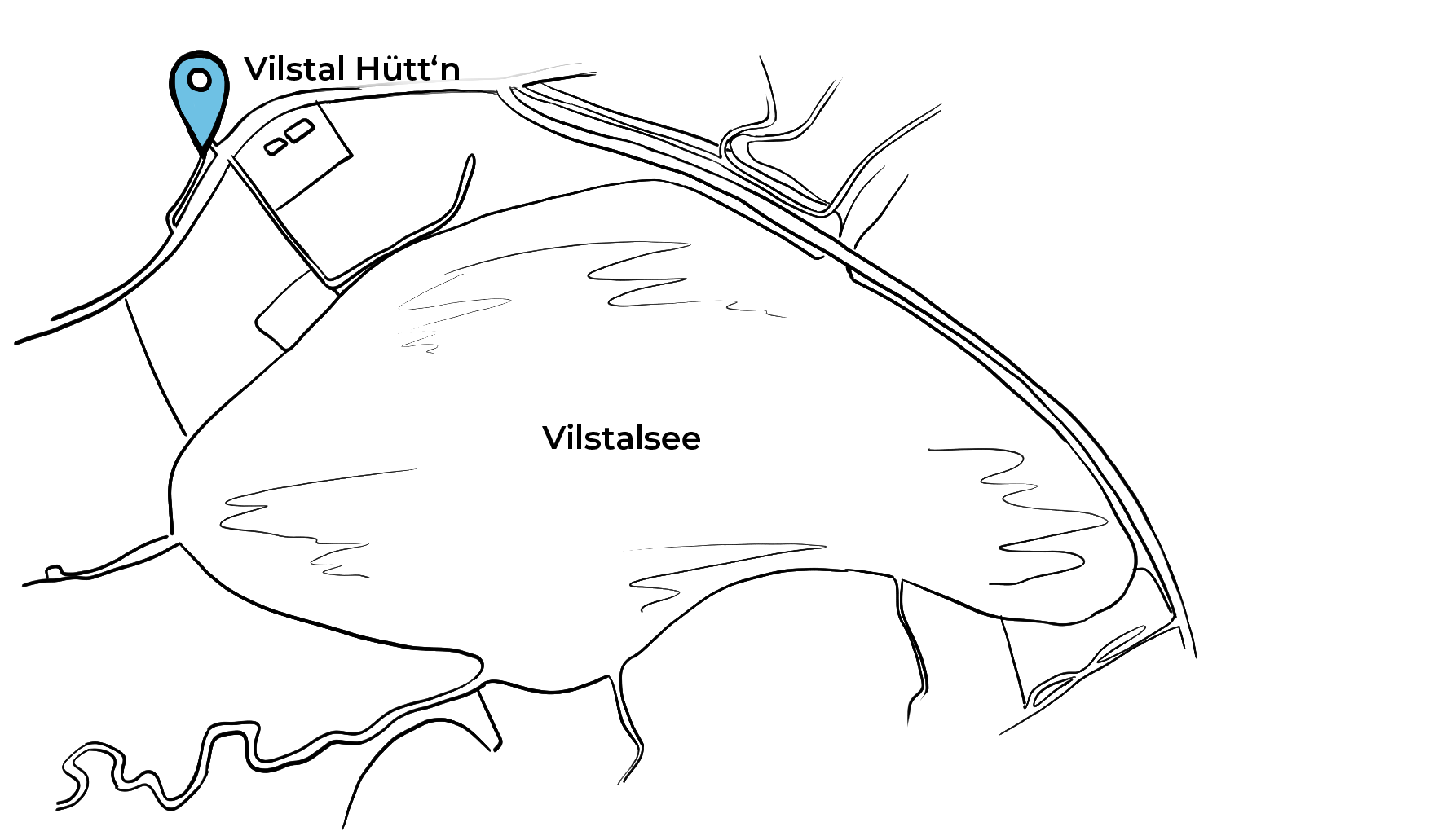 Vilstalhuette Routenplaner